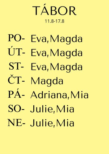 MAGDA 23:00 ST-ČT 13.8-14.8.