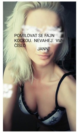 ŽHAVÁ SEXY JANNI NEVÁHEJ